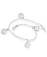 Pulseira AG c/ 4 Sao Bento 9mm 1 cruz - G3 - 13mm x 180mm - 3.98gr