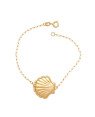 Pulseira Cartie c/ Concha Borda Torcida 20mm - CE - 21mm x 180mm - 2.94gr