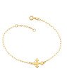 Pulseira Cartie c/ Cruz 15mm  Lisa - CE - 15mm x 200mm - 1.96gr
