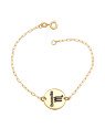 Pulseira Cartie Signos (Escorpiao c/ Resina) - CE - 15mm x 180mm - 2.22gr