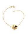 Pulseira Cartie Signos (Capricornio c/ Resina) - CE - 15mm x 180mm - 2.24gr