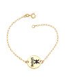 Pulseira Cartie Signos (Peixes c/ Resina) - CE - 15mm x 180mm - 2.02gr