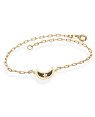 Pulseira Cartie Lua Borda c/ Bolinhas Estrela No Meio (Resina) - CE - 7mm x 180mm - 1.80gr