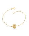 Pulseira Cartie c/ Flor De Lotus 12mm - CE - 12mm x 180mm - 1.80gr