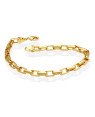 Pulseira Retangulo 4mm - CN - 4mm x 180mm - 6.90gr