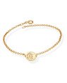 Pulseira Elo Portugues c/ Anjo "Sao Miguel" - CE - 15mm x 200mm - 4.70gr