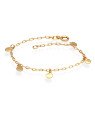 Pulseira Cartie c/ 5 Redondos Retos 6mm - CE - 6mm x 180mm - 1.86gr