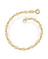 Pulseira p/ 15 Buzios 5.5mm  - CS - 4mm x 180mm - 3.70gr