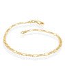 Pulseira 3mm Palito Borda Riscada - CE - 4mm x 200mm - 2.94gr