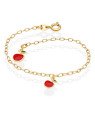 Pulseira c/ 2 Macas p/ Resina  - CS - 12mm x 140mm - 1.30gr