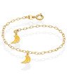 Pulseira c/ 2 Bananas p/ Resina - CS - 12mm x 140mm - 1.20gr