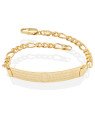 Pulseira Corrente 3x1 Chapa Sao Bento   - CE - 9mm x 200mm - 8.60gr