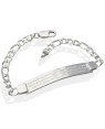 Pulseira AG Corrente 3x1 Chapa Sao Bento   - G3 - 9mm x 200mm - 9.02gr