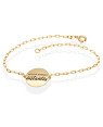 Pulseira Cartie c/ Medalha "Somos Apenas Instantes"  - CE - 15mm x 200mm - 2.42gr