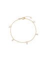 Pulseira Cartie p/ 5 Pedras Cristal - CS - 6mm x 200mm - 1.65gr