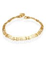 Pulseira Chapa Trabalhada Vazada - CS - 6mm x 200mm - 8.40gr