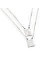 Escapulario AG Venez. Sagrado C. Jesus/Nossa Sra. Carmo 10x8mm - G5 - 8mm x 600mm - 3.79gr