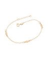Pulseira p/ 3 Ovais 6mm Lisos Macicos  - CE - 6mm x 200mm - 1.74gr
