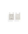 Quadrado AG S.C. Jesus c/ Oracao  - G5 - 8mm x 12mm - 0.87gr