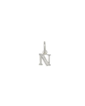 Pingente Letra N - G5 - 7mm x 15mm - 0.29gr