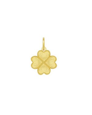 Pingente Trevo Duplo - 00 - 14mm x 23mm - 1.19gr
