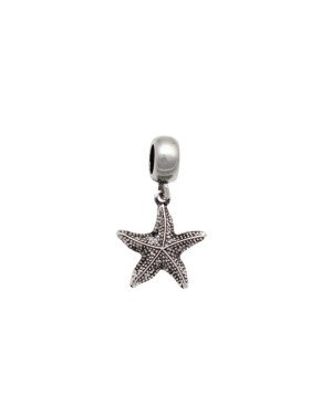 Pingente AG Berloque (Envelhecida) Estrela do Mar 13mm  - G5 - 20mm x 15mm - 1.42gr