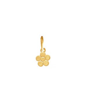 Pingente Flor Reta 6mm - 00 - 6mm x 6mm - 0.17gr