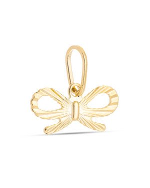 Pingente Laco Vazado Diamantado 15mm  - 00 - 16mm x 15mm - 0.42gr