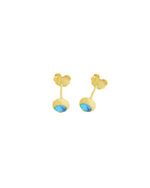Brinco   Pedras - 00 - 6mm x 6mm - 1.27gr