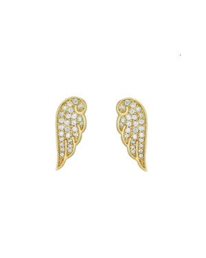 Brinco Fundicao - 52 Zirconia - Asa (Faz Lado) - 00 - 8mm x 18mm - 2.84gr