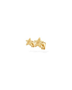 Brinco Fixo Estrela 6mm Diamantada - 00 - 6mm x 6mm - 0.60gr