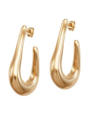 Brinco Argola Abs 43x24mm  - 00 - 8mm x 43mm - 5.43gr