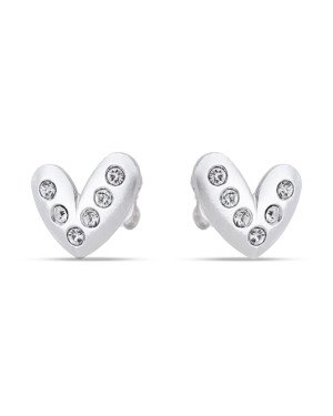 Brinco AG Coracao Irregular 10mm p/ Pedra - G5 - 10mm x 11mm - 1.07gr