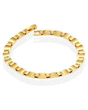 Pulseira Retangulos - CS - 6mm x 200mm - 10.60gr