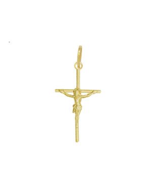 Pingente Cruz - 00 - 16mm x 34mm - 0.73gr
