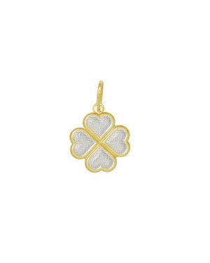 Pingente Trevo - 00 - 13mm x 20mm - 1.45gr