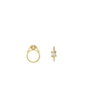 Pingente Pedra Solitario - 00 - 8mm x 11mm - 0.19gr