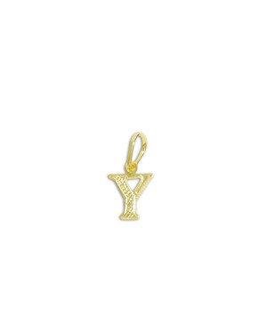 Pingente Letra Y - 00 - 7mm x 15mm - 0.22gr