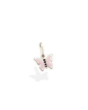 Pingente AG Borboletinha c/ Resina - G5 - 8mm x 14mm - 0.40gr
