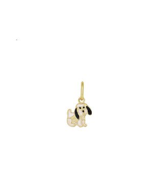 Pingente Cachorro Resina - 00 - 8mm x 15mm - 0.35gr