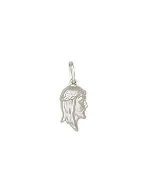Pingente Face de Cristo Pequeno - G1 - 9mm x 15mm - 1.13gr