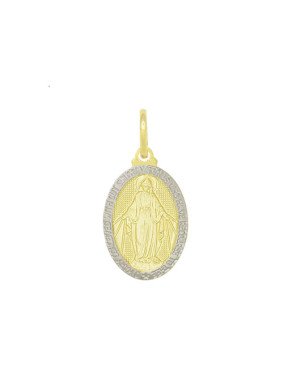 Pingente Nossa Sra das Gracas - 00 - 14mm x 29mm - 1.98gr