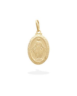 Pingente Nossa Sra das Gracas - 00 - 14mm x 30mm - 1.90gr