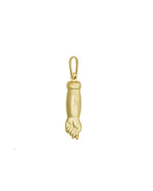 Pingente Figa Dupla - 00 - 6mm x 29mm - 0.98gr