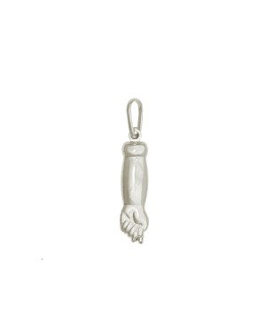 Pingente Figa Dupla Grande - G1 - 6mm x 29mm - 1.35gr