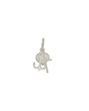 Pingente Diversos com Coracao Ancora e Cruz - G3 - 10mm x 20mm - 1.30gr
