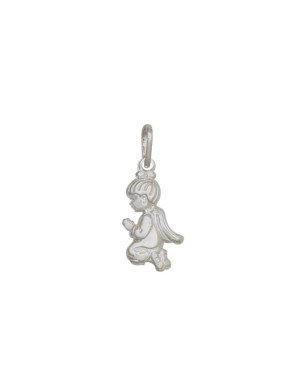 Pingente Anjo em Oracao - G1 - 10mm x 15mm - 1.09gr