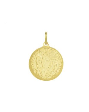 Pingente Sao Bento Duplo - 00 - 20mm x 30mm - 2.51gr