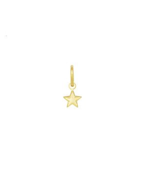 Pingente Estrela Duplo - 00 - 6mm x 11mm - 0.22gr