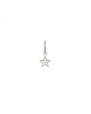 Pingente Mini Estrela Dupla - G5 - 6mm x 11mm - 0.32gr